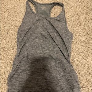 Women's Gray Racerback Tank Top - Athleta